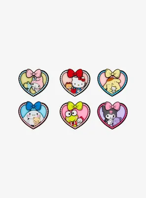 Loungefly Hello Kitty And Friends Duo Heart Blind Box Enamel Pin