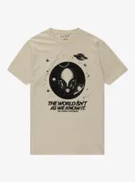 Alien World Isn't As We Know It T-Shirt By Friday Jr.