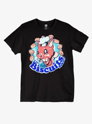 Lil' Biscuits Bakery T-Shirt By LVB Art