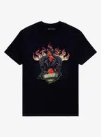 Devil Babe Flames T-Shirt