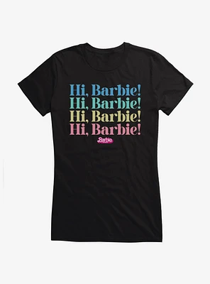 Barbie The Movie Hi Stack Girls T-Shirt