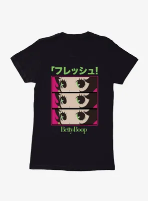 Betty Boop Green Eyes Womens T-Shirt