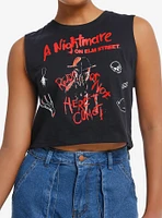A Nightmare Of Elm Street Freddy Girls Muscle Tank Top