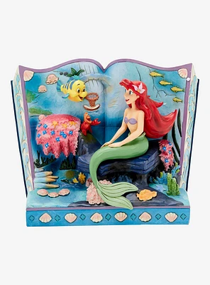 Enesco Disney The Little Mermaid Disney Traditions Ariel Storybook Figure