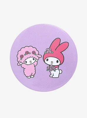 My Melody & My Sweet Piano Lavender 3 Inch Button