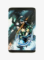 Demon Slayer: Kimetsu No Yaiba Mugen Train Fight Scene Rectangular Button