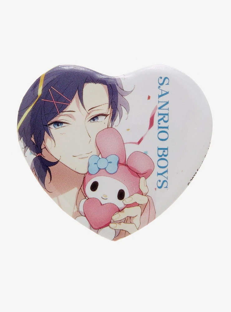 Sanrio Boys Yuu My Melody Heart Button