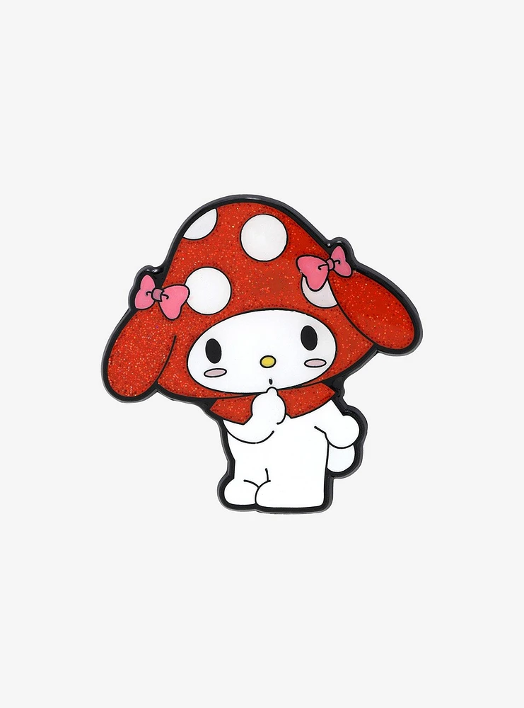 My Melody Mushroom Glitter Enamel Pin