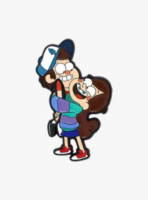 Gravity Falls Mabel & Dipper Enamel Pin