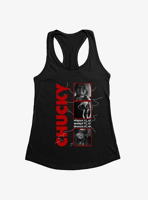 Chucky TV Series Wanna Play Panels Girls Tank