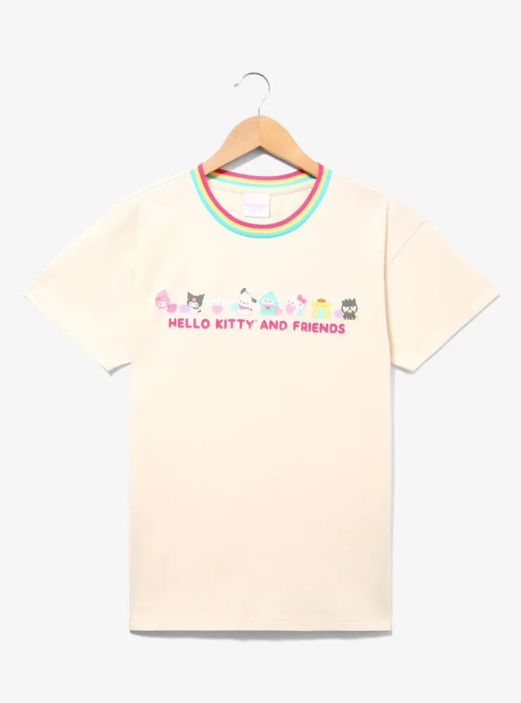 Sanrio Hello Kitty and Friends Emo Kyun Characters Women's T-Shirt — BoxLunch Exclusive