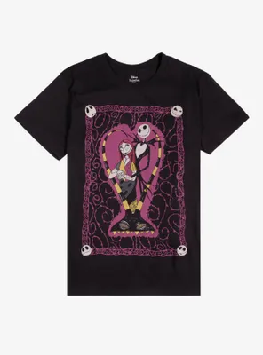 The Nightmare Before Christmas Tarot Characters Boyfriend Fit Girls T-Shirt