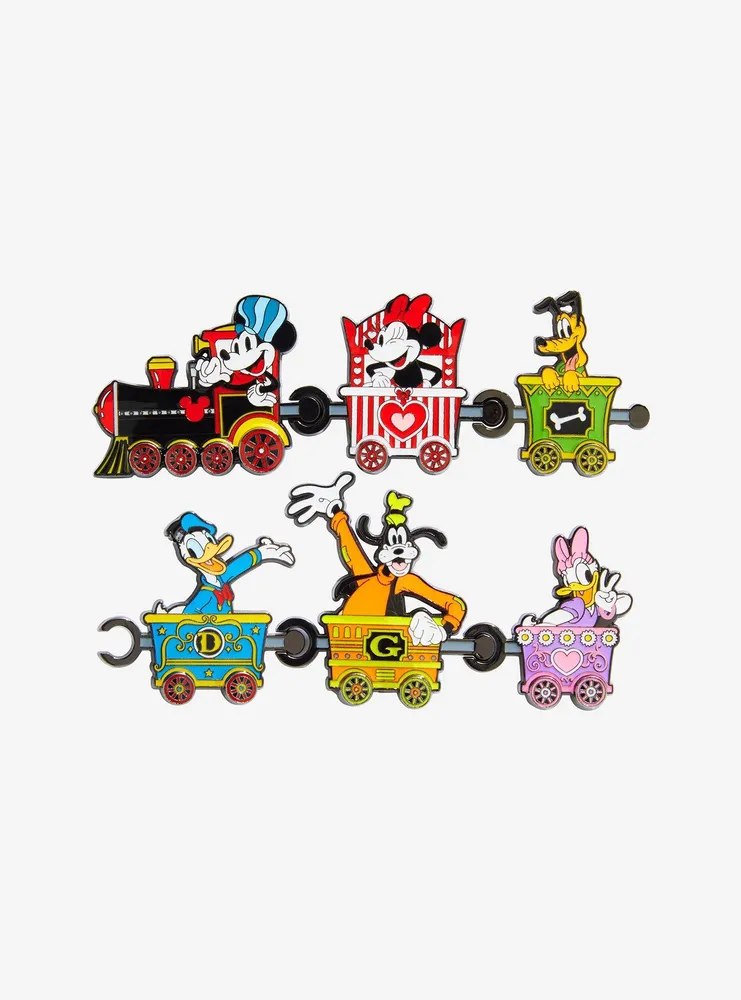 Loungefly Disney Mickey Mouse And Friends Train Blind Box Enamel Pin