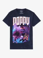 Trolls Poppy Rock Star Boyfriend Fit Girls T-Shirt