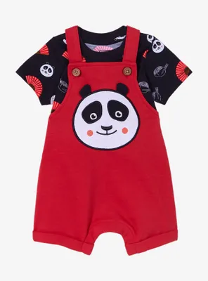 Dreamworks Kung Fu Panda Po Infant Overall Set — BoxLunch Exclusive