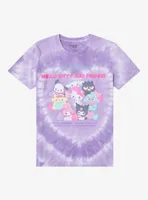 Sanrio Hello Kitty and Friends Emo Kyun Heart Youth Tie-Dye T-Shirt - BoxLunch Exclusive