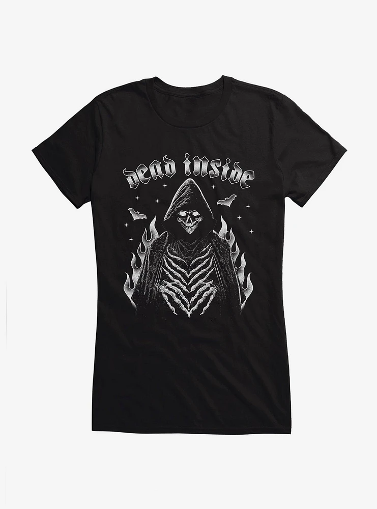 Hot Topic Dead Inside Reaper Girls T-Shirt