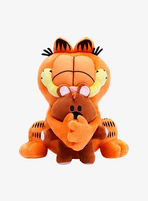 Garfield Hugging Pooky Plush