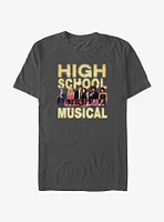 High School Musical Cast Group Boxes T-Shirt