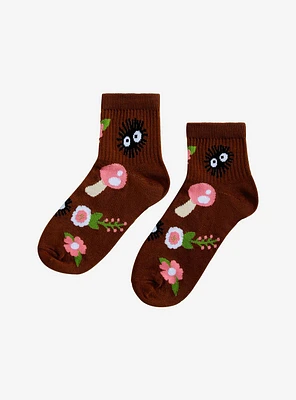 Studio Ghibli My Neighbor Totoro Soot Sprite Mushroom Ankle Socks