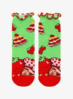 Strawberry Shortcake Dessert Ankle Socks