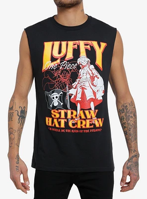 One Piece Luffy Captain Muscle Tank Top
