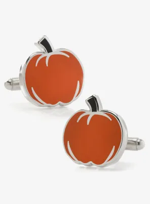 Pumpkin Enamel Cufflinks