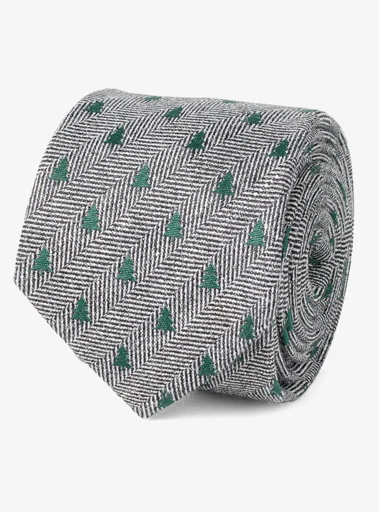 Tree Herringbone Tie