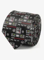 Star Wars Vader Chest Plate Patterned Tie