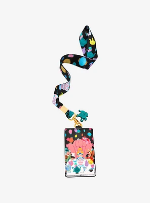 Loungefly Disney Alice In Wonderland Lanyard With Cardholder