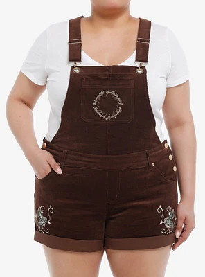 The Lord Of Rings One Ring Corduroy Shortalls Plus