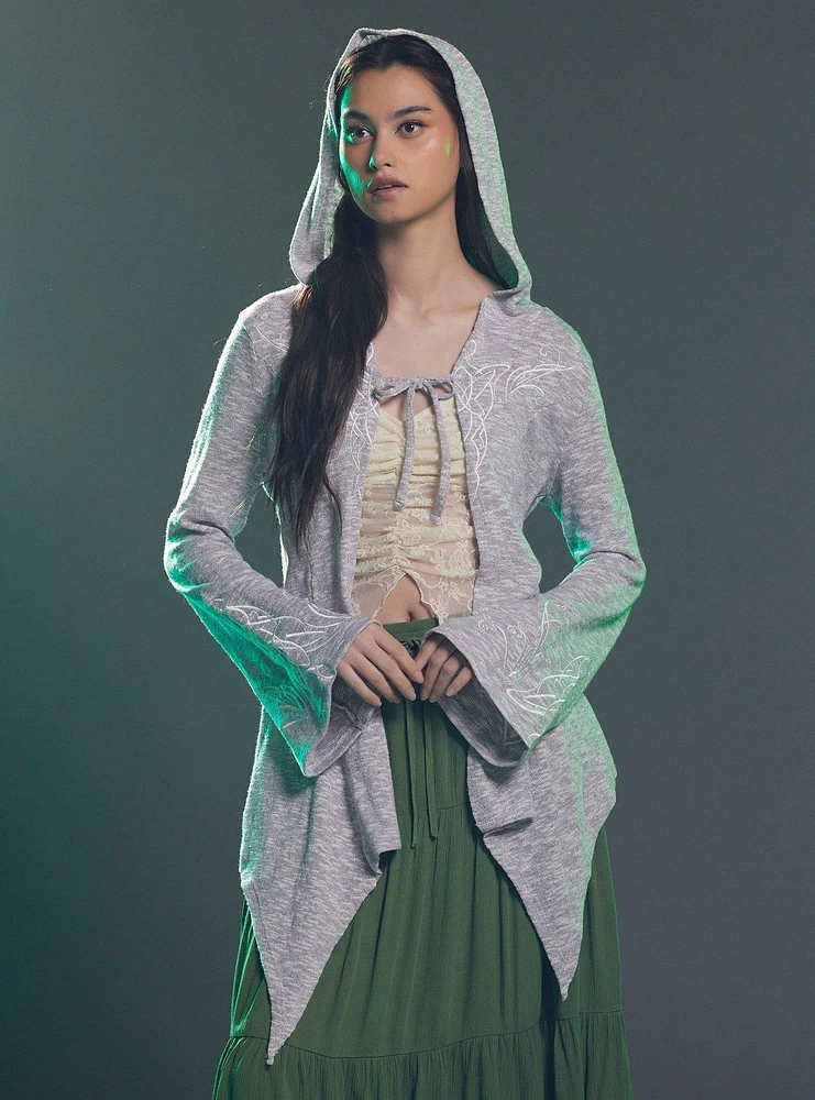 The Lord Of Rings Arwen Evenstar Girls Hanky Hem Cardigan