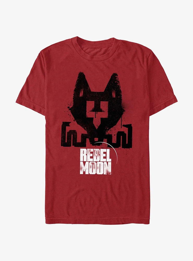 Rebel Moon Fox Stencil T-Shirt