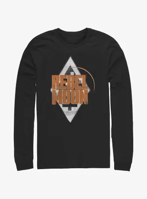 Rebel Moon Diamond Long-Sleeve T-Shirt