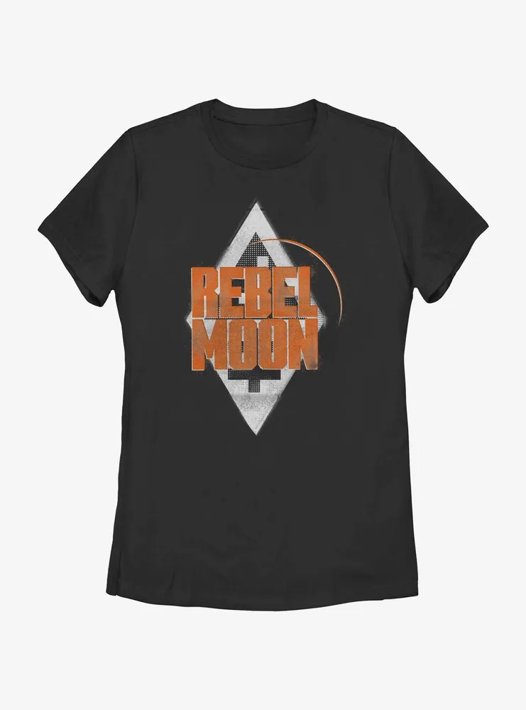 Rebel Moon Diamond Womens T-Shirt