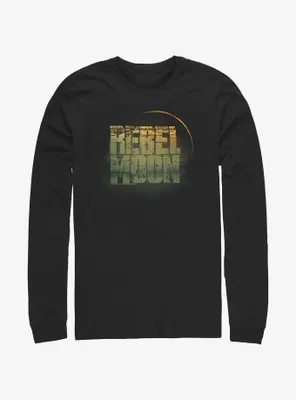 Rebel Moon Faded Logo Long-Sleeve T-Shirt