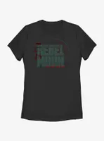 Rebel Moon Symbols Logo Womens T-Shirt