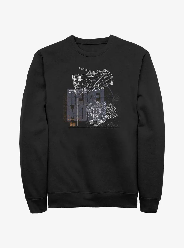 Rebel Moon Ships Sweatshirt