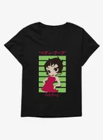 Betty Boop Posing Womens T-Shirt Plus