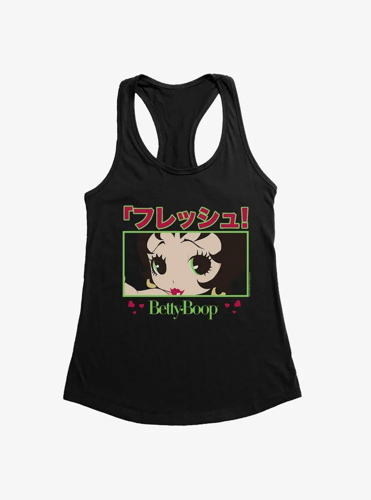 Betty Boop Selfie Womens Tank Top