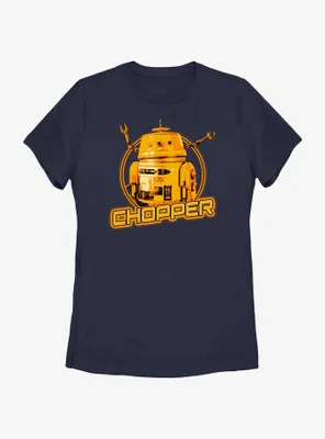 Star Wars Ahsoka Chopper Womens T-Shirt