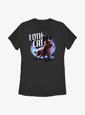 Star Wars Ahsoka Loth-Cat Womens T-Shirt BoxLunch Web Exclusive