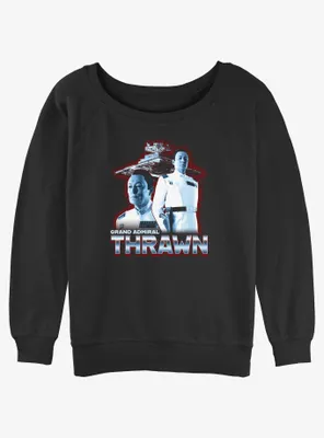 Star Wars Ahsoka Grand Admiral Thrawn Womens Slouchy Sweatshirt BoxLunch Web Exclusive