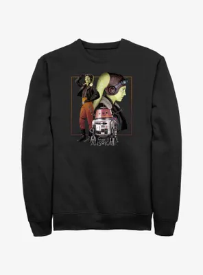 Star Wars Ahsoka Hera Syndulla And Chopper Sweatshirt