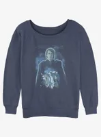 Star Wars Ahsoka Anakin Force Ghost Womens Slouchy Sweatshirt BoxLunch Web Exclusive