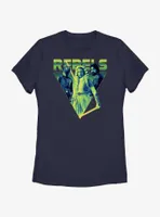 Star Wars Ahsoka Rebels Sabine Ezra Womens T-Shirt