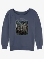 Star Wars Ahsoka The Noti Womens Slouchy Sweatshirt