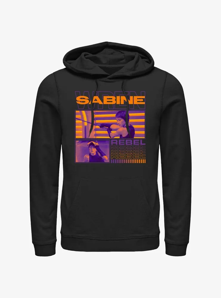 Star Wars Ahsoka Sabine Wren Rebel Hoodie