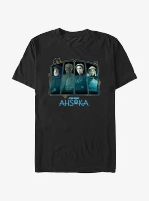 Star Wars Ahsoka Villain Panels T-Shirt