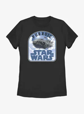 Star Wars Ahsoka Purrgil Womens T-Shirt